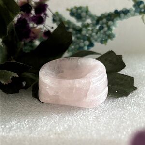 Rose Quartz sphere stand